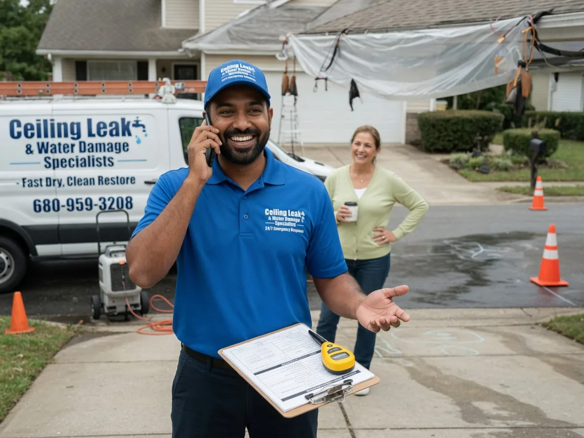 Ceiling Leak Cleanup New Sweden, ME FAQs